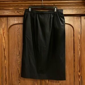 Pendleton navy wool skirt sz 14